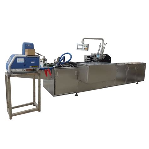 Automatic Hot Melt Glue Carton Box Packing Machine Tube Filling Machines Box Packing Machines