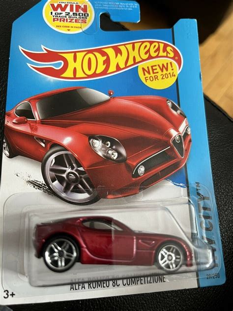 Hot Wheels Alfa Romeo 8C Competizione Red Hw City Perfect Etsy