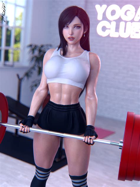 Stronk Tifa By STR HL Hentai Foundry