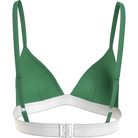 Tommy Jeans Top Bikini UW UW Verde Dressinn