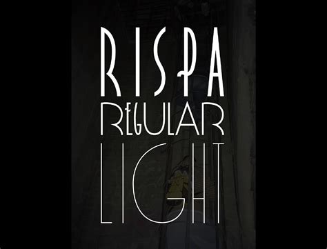 Rispa Family Typeface on Behance