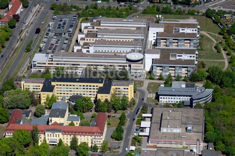 Erfurt aus der Vogelperspektive Klinikgelände Helios Klinikum Erfurt