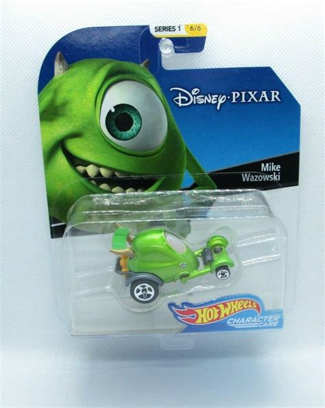 Hot Wheels Disney Pixar Mike Wazowski Monster Inc Character Cars Series