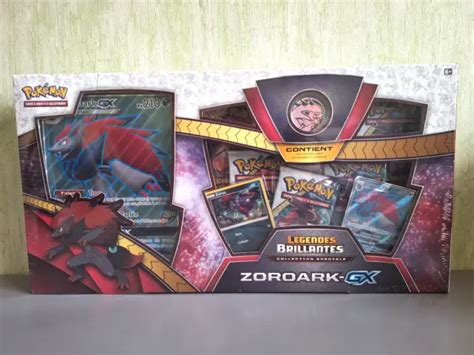 Coffret Zoroark Gx L Gendes Brillantes Booster Carte Pokemon Neuf