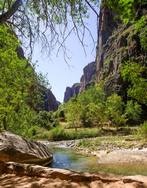 Riverside Walk In Zion National Park Habits Of A Travelling Archaeologist