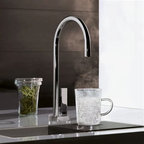 TARA ULTRA Brushed Platinum HOT COLD WATER DISPENSER