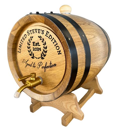 Custom Oak Barrel Engraving Adelaide Wine Barrels