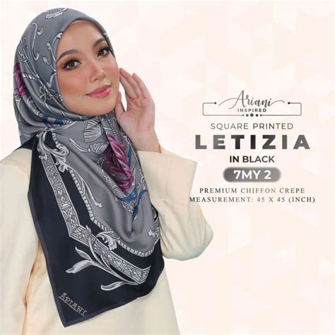 Ariani Printed Square Letizia Collection Lazada