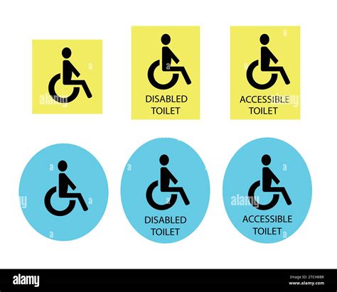 Toilettes Pour Handicap S Banque D Images Vectorielles Alamy