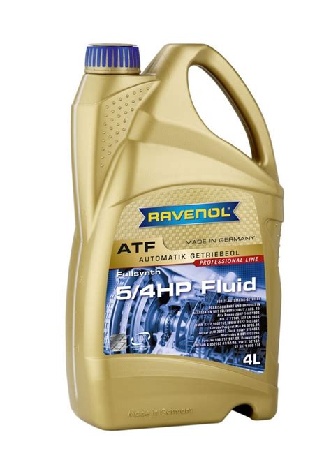 RAVENOL ATF 5/4 HP Fluid 4 L - RAVENOL.es 1er Distribuidor Oficial en ...