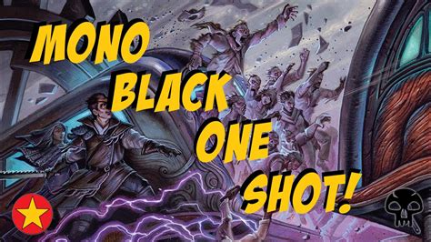 Mtg Arena Mono Black One Shot Standard Ranked Bo Youtube