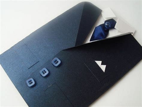 Открытка Пиджак своими руками