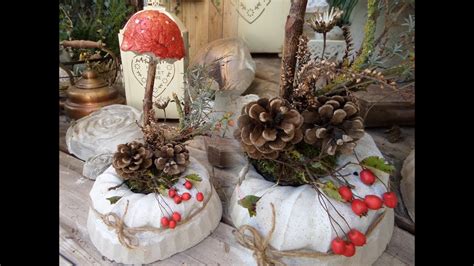 Tolle Shabby Chic Herbst Deko Im Gugelhupf Mehr F R Haus Garten