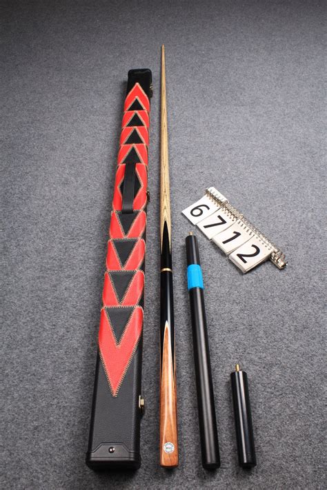 Woods Cues • 34 Handmade Ash Snooker Pool Cue 6468 • American