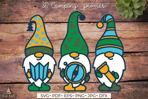 Camping gnomes svg Camping lover