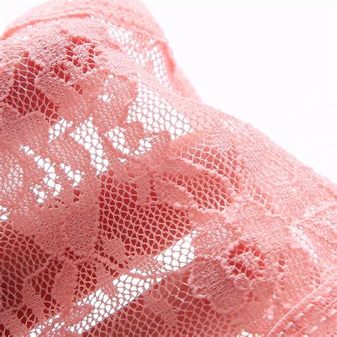 Finetoo Full Lace Sexy Lingerie Women Elastic Underwear Mesh Transparent Lace G String Thongs