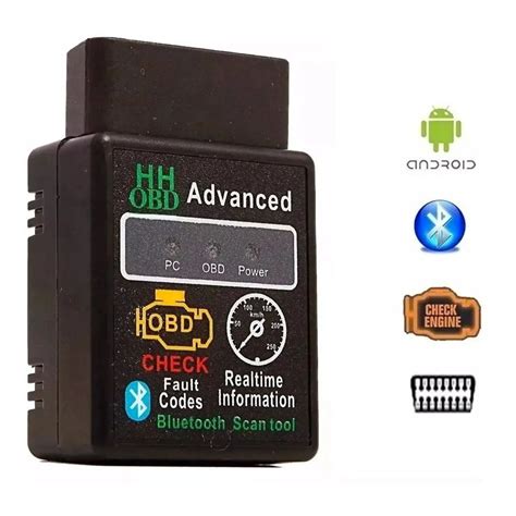 Elm327 Hh Obd Advanced Bluetooth 2 1 Odb2 Obdii Ecu Gm Ford Submarino