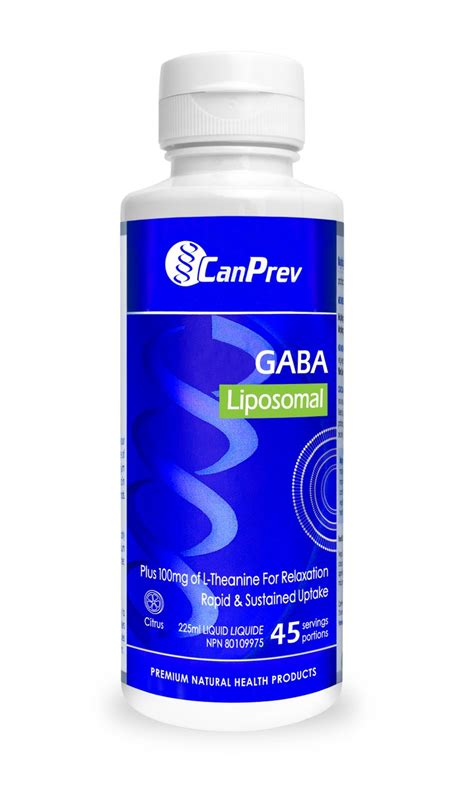 Buy Canprev Liposomal Gaba Citrus 225 Ml Liposomal Gaba Liquid