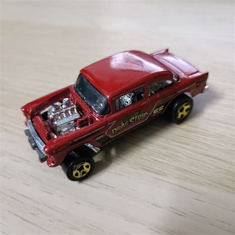 ARES Preloved 55 Chevy Bel Air Gasper Drag Strip Hot Wheels Car Shopee Malaysia