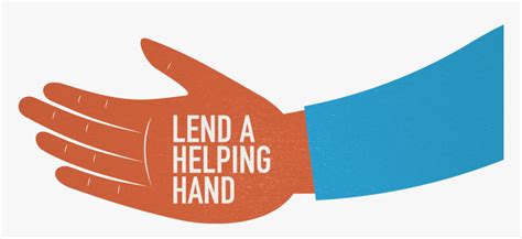 Lend A Helping Hand Clipart, HD Png Download - kindpng