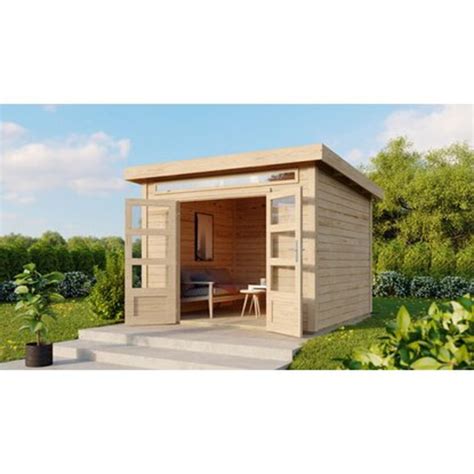 Woodfeeling Holz Gartenhaus Luzern 2 Natur BxT 270 Cm X 270 Cm By