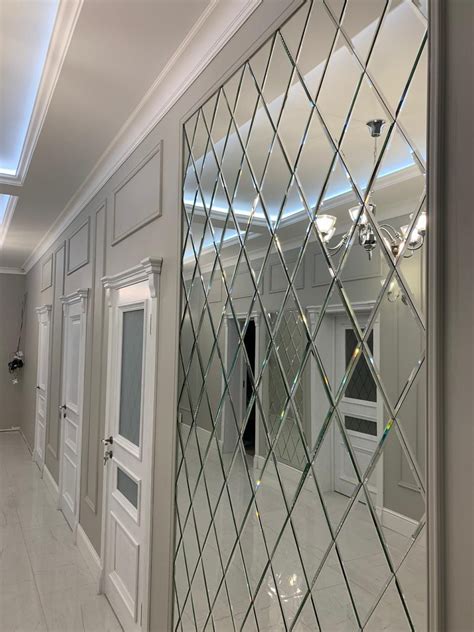 Зеркальная мозаика в интерьере прихожей (76 фото) - красивые картинки и ...