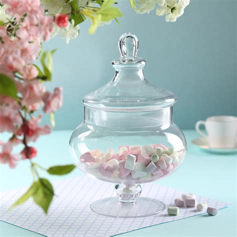 Конфетница, 26х17 см, 1,4 л, на ножке, с крышкой, стекло, Clear купить ...