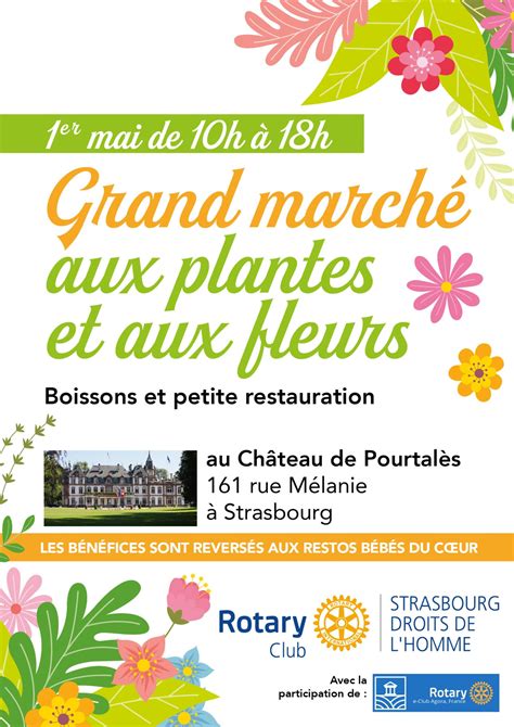 Me March Aux Plantes Et Aux Fleurs Le Er Mai Au Ch Teau De