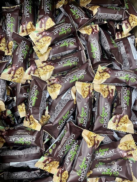 Конфеты мультизлаковые "Сobarde el chocolate Cheesecake" в темной ...