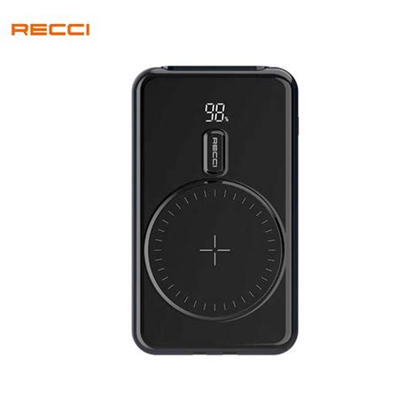 RECCI Power Bank MagSafe 10000mAh RPB P18 Emallcambodia