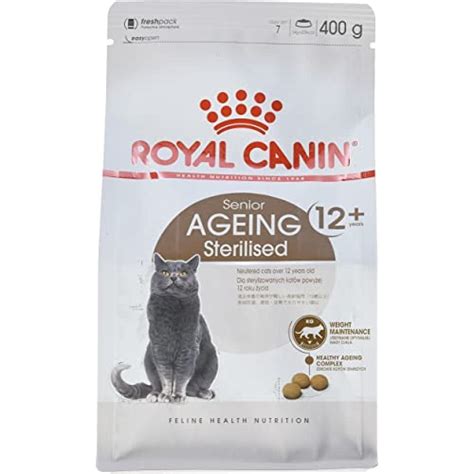 Royal Canin Feline Sterilised +12, 1er Pack (1 x 400 g) : Amazon.de ...