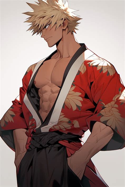 an anime character with his shirt open