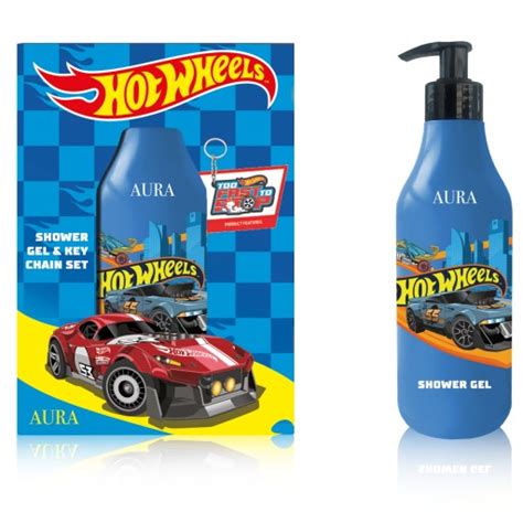 HOT WHEELS Sada sprchový gel modrá přívěsek za 102 Kč Allegro