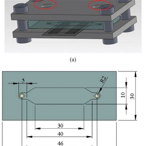 The Schematic Diagrams Of The Microfluidic Device A The Microfluidic