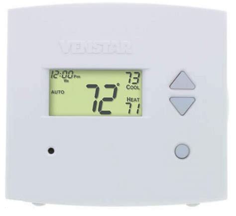 Venstar T1010 Programmable Thermostat Product Specifications Guide Thermostat Guide