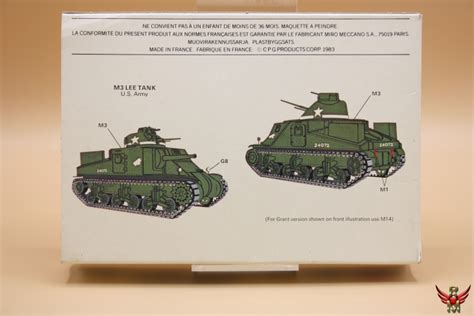 Rowasp Modelbouwairfix 176 Lee Grant Tank H000 Rowasp Modelbouw