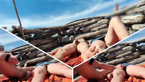 Orgasmus Squirt Zusammenstellung Am Ffentlichen Strand Franz Sischer Amateur Exhibitionist