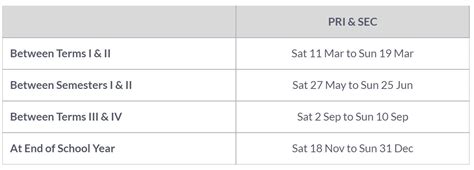 S'pore School Term Starts On 3 Jan 2023 For Primary, Secondary ...