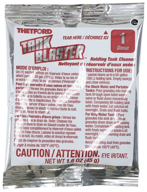 Thetford Tank Blaster Rv Holding Tank Cleaner Black Water And Gray