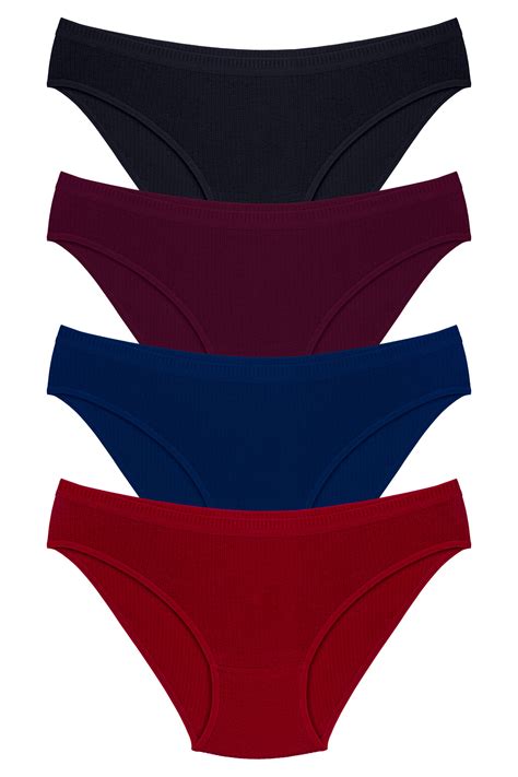 Humaone Kadın 100 Pamuk 4 lü Fitilli Bikini Külot Fiyatı Yorumları