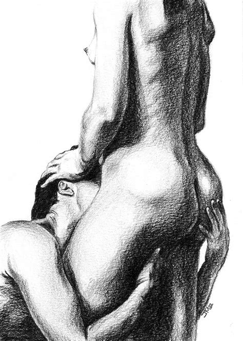 Erotic Art Nude Original Drawing Graphite Pencils Drawing Etsy