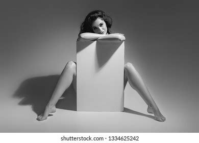 Tall Nude Brunette Images Stock Photos Vectors Shutterstock