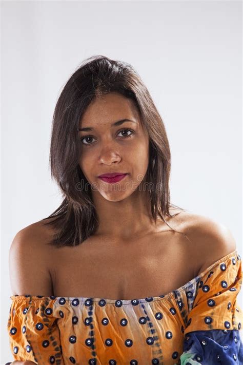 Hispanic Girl Stock Image Image Of Delicate Brunette