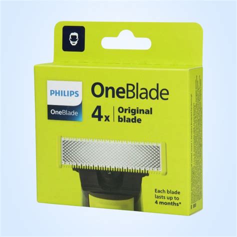Сменные лезвия Philips OneBlade QP240/50, 4 шт - купить с доставкой по ...