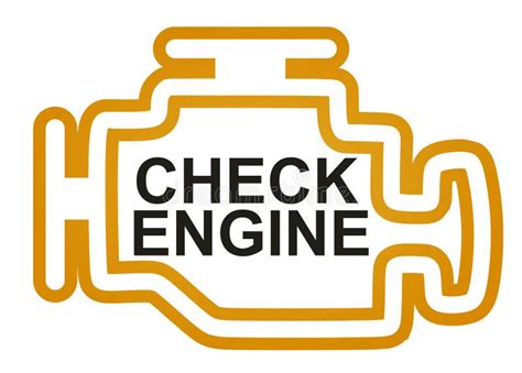 Check Engine Icon Stock Vector Illustration Of Icon 245270327