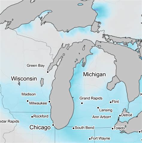 Interactive snow forecast map shows you expected snow at your Michigan ...