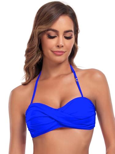 I Tested And Fell In Love With The Versatility Of The Bandeau Bikini Top With Tie Back