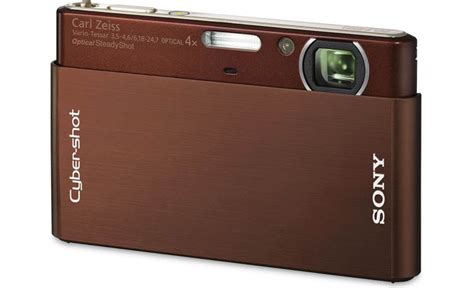 Sony Cyber-shot® DSC-T77 (Silver) 10.1-megapixel digital camera with 4X ...