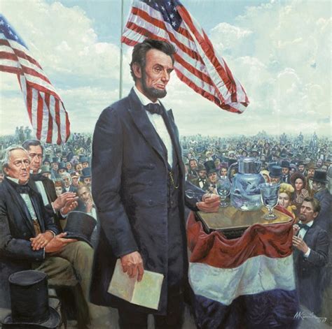 Lincolns Gettysburg Address At 150th Anniversary