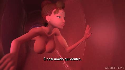 DGSPOT Tiny Trans Fucks With Giant Busty Trans ITALIAN SUBTITLES UNCENSORED SEX